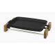 LAVA Grill Plate/Dish Integral with Metal Handles and Wooden Stand 31x42cm 8680215497110