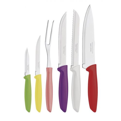 TRAMONTINA Plenus Mixed Stainless Steel Knives 6 Piece 7891112290969