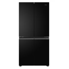 Haier Refrigerator 4 Doors 580 Liter Inverter Glass Black HRF-580 TDBG