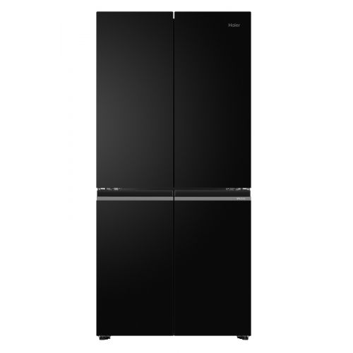 Haier Refrigerator 4 Doors 580 Liter Inverter Glass Black HRF-580 TDBG