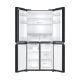 Haier Refrigerator 4 Doors 580 Liter Inverter Glass Black HRF-580 TDBG