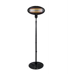 TORNADO Stand Halogen Heater 2000 Watt Black THH-2000S