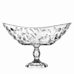 RCR Crystal Laurus Decorative Footed Gondola 22.3 cm 8007815255955