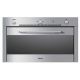 Glem Gas Built-in Gas Oven 90 cm 2 Fans, Gas Hob 90 cm and Chimney GFD9W1IX