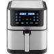 Briva Airfryer 1800W 8L Digital Silver B-50008