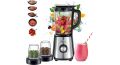 Kenwood Glass Smoothie Blender with Grinder Mill, Chopper Mill 1000 W 1.5 L BLM45.720