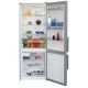 BEKO Refrigerator Combi 520 Liter NoFrost Digital with Water Dispenser Stainless Steel: RCNE520E22DX