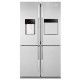 BEKO Refrigerator Side x Side 590 Liter NoFrost Digital with Water Dispenser Stainless Steel: GNE134590X