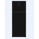 BEKO Refrigerator 505 Liter NoFrost Digital Glass Black Color: RDNE505E10GB