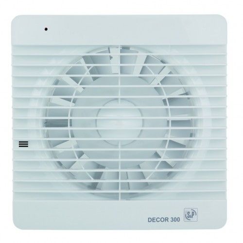 S&P Bathroom Extract Fan 20cm 35 Watt 280m3/h: DECOR-300