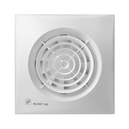 S&P Bathroom Extract Fan Silent 16cm 13 Watt 95m3/h SILENT-100
