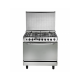 Universal Gas cooker Gas 80*60 cm 5 Burners With Fan Stainless: GR8605