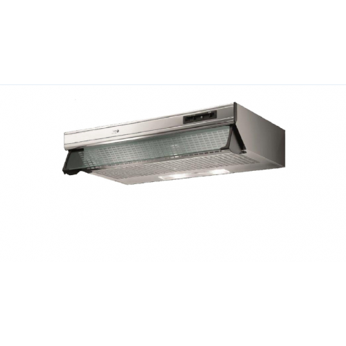 Turbo Air Hood 80cm 450 m3/h Stainless With Glass Canopy K802-80