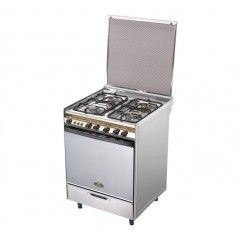 KIRIAZI Gas oven 60*60 4 burner Stainless 6400S