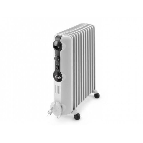 DelonghI Oil Radiator/Heater 11 Fins 2000 Watt White Color: TRRS1120