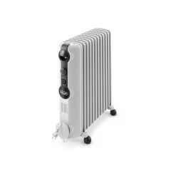 DelonghI Oil Radiator/Heater 12 Fins 2500 Watt White Color TRRS1225