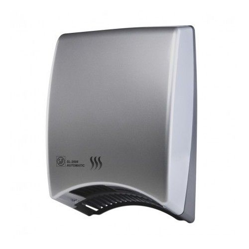 S&P Warm Air Hand Dryers 1875 Watt 170 m3/h Automatic Silver SL-2008 Silver AUTOMATIC