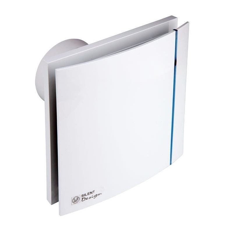 S&P Bathroom Extract Fan Silent 25cm 29 250 m3/h: SILENT Design-300CZ
