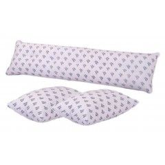 MOON LIGHT Long Pillow 4‎00 gm/m2 50*100 cm + 2 Fiber Pillows