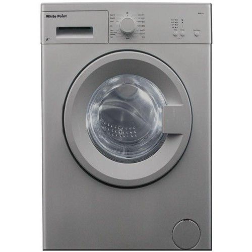 White Point Washing Machine 7 Kg 1000 rpm Silver Color: WPW 71015 DS