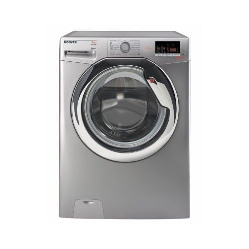 HOOVER Washing Machine 7Kg Fully Automatic 1100 rpm Silver color: DXOC17C3R-EGY