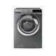 HOOVER Washing Machine 8Kg Fully Automatic 1300 rpm Silver color: DXOA38AC3R-EGY