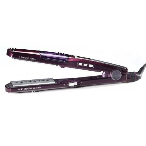 Babyliss Hair Straightener Titanium Ceramic Plates For Wet and Dry Hair With Steam ST395