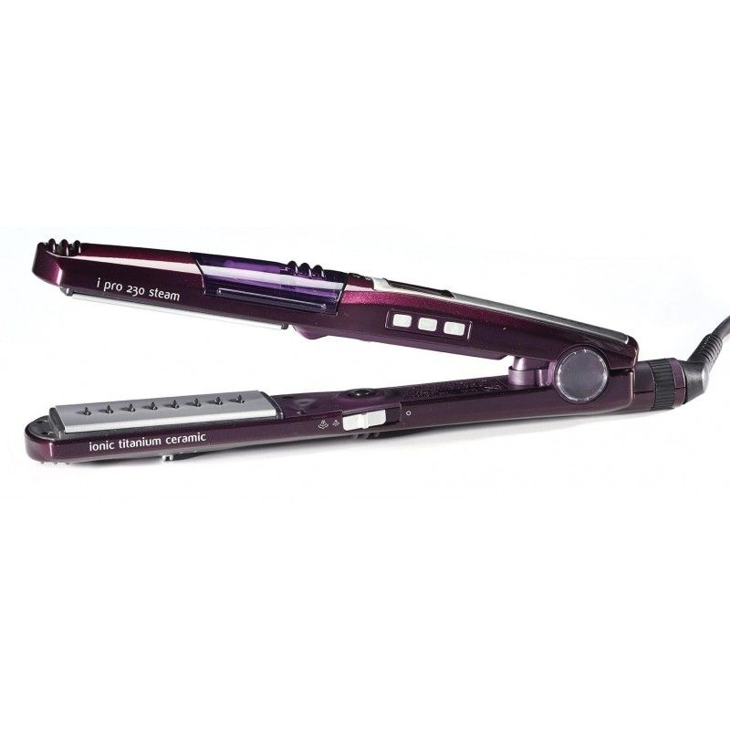 Babyliss Hair Straightener Titanium Ceramic Plates For Wet and Dry Hair  With Steam ST395