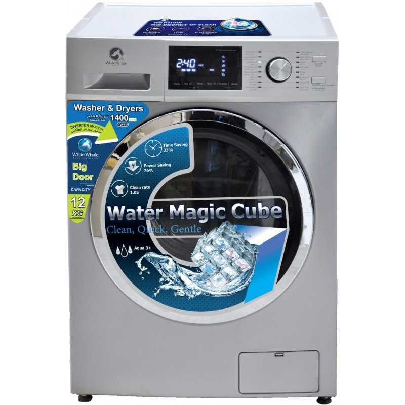 White Whale Washing  Machine  12 KG and 8 KG Dryer 1400 RPM 