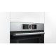 Bosch Built-In Oven With Microwave 60 cm 67 Liter With Grill and Fan Touch Control Stainless HMG636BS1