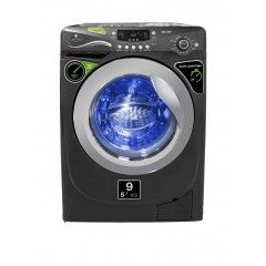 Kiriazi Washing Machine 9 KG 1200 RPM Silver: WM-9KGM-S