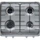 Indesit Built-in Gas Cooker 60 cm 4 Burners Stainless Steel: PAA 642 IX/I EE