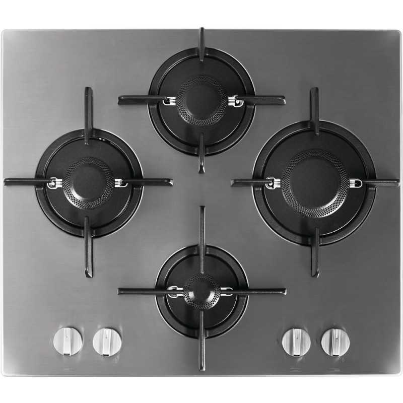 Ariston Built In Gas Cooker 60 Cm 4 Burners Safety Cast Iron