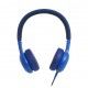 JBL Signature Sound On-Ear Headphones with Mic Blue: E35 BLU