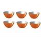 Luminarc Bowl Flashy Color Orange 12.5 cm Set 6 Pieces:G J7506
