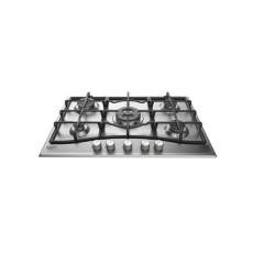 Ariston Built-In Gas Hob 5 Burners 75cm Saftey Stainless Steel: PCN 751 T/IX/A
