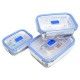 Luminarc Pure Box Refrigerator Set 3 pieces+Lunch bag :L2150