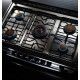Universal gas cooker 5 Gas Burners Stainless: Bombay 6808