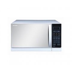 Sharp Microwave 25 Litre 900 Watt In White Color With Grill and 8 Auto Menus R-750MR(W)