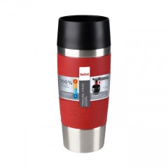 Tefal Travel Mug 0.36 Liter Silver Red K3084114