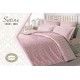 SATINE Bed sheet Jacquard Size 240cm*250 cm Set 3 Pieces B-1010