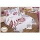 SPANISH Bedspread Modern Tableau Cotton jacquard Size 240cm*250 Set 5 Pieces B-150