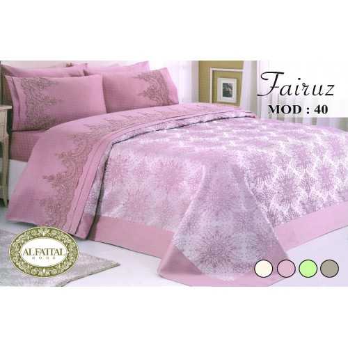 FAIROUZ Bedspread Jacquard Size 240cm*250 Set 6 Pieces B-40