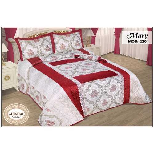 MARY Bedspread jacquard kadife Size 240cm*250 Set 4 Pieces B-220