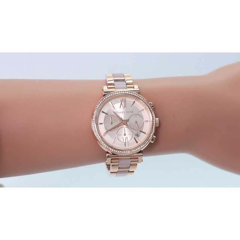 Stainless Steel Rose Gold 47 mm MK6560