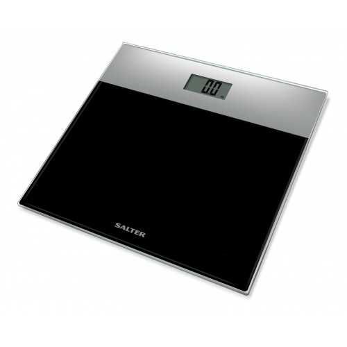 SALTER Body Scales Weighs up to 180 kg Made of liquid crystal Black Color S-9206 SVBK3R