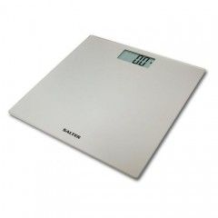 SALTER Body Scales Ultra Slim Glass Electronic Digital Weighs up to 180 kg Silver Color S-9069 SV3R