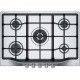 Franke Built-in Gas Hob 5 Burners 75 cm Cast Iron Stainless Trend Line FHTL 755 4G TC XS C