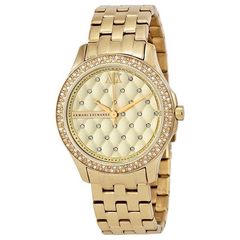 ARMANI EXCHANGE Smart Women's Watch Gold Band diameter 36 mm AX5216
