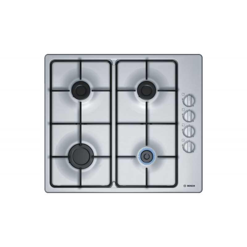 Bosch Gas Hob 4 Burner 60 cm Stainless PBP6C5B80O